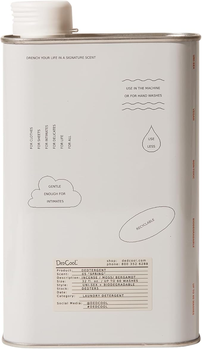 DedCool Liquid Laundry Dedtergent | 05 Spring | Luxurious Fresh Floral by DedCool