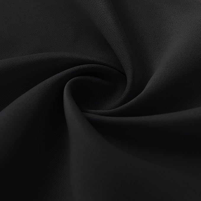 RYB HOME Curtains for Bedroom 63 inches Long, W 34 x L 63, 2 Panels - Image 2