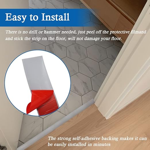 Floor Transition Strip Self Adhesive Floor Cover Strips Laminate 3" Wide Vinyl - Image 3