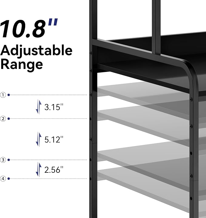 Extra Tall & Large Printer Stand, Printer Stand - Image 4