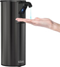 Automatic Soap Dispenser Touchless 11.8oz/350ml Four-Level Adjustable Dispenser by XZUO