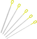 Straw Cleaner Brush Set – 10 Inch, 5 Sizes Nylon Bristles – Heavy-Duty by BRUSHFAMILY