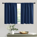 RYB HOME Blackout Curtains Small Window Decor Light Block Thermal Insulated by RYBHOME