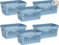 Glad Plastic Baskets for Organizing, Linen Closet, and Bathroom | Nesting Shelf by GladTrashFoodStorage
