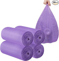 2-4 Gallon Portable Trash Bags, Bedroom Trash Can, Strong Trash Bags（Purple） by Yourlifelittleassistant