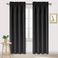 DWCN Blackout Curtains for Bedroom – Thermal Insulated Room Darkening Drapes by DWCN