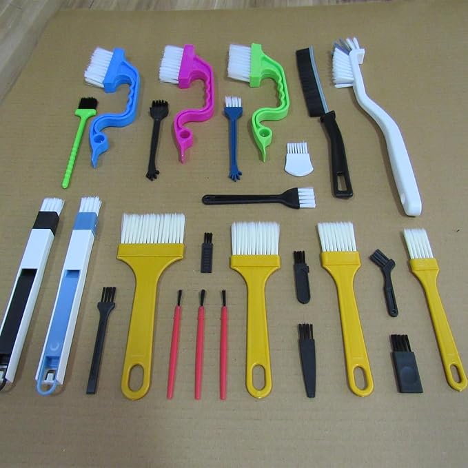 26Pcs Small Cleaning Brush, Crevice Cleaning Brushes Small Spaces, Gap Cleaning - Image 5