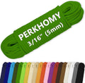 PerkHomy Cotton Rope 3/16" 100 ft Multi Purpose Utility Diamond Braided Cord by PerkHomy