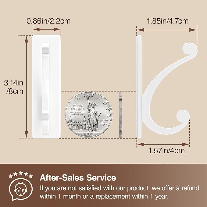 Adhesive Wall Hook for Towel/Coat - Image 3