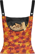 Maple Leaf Clothespin Storage Hanger Bags Beer Laundry Clothespin Bag, by CREAMIC