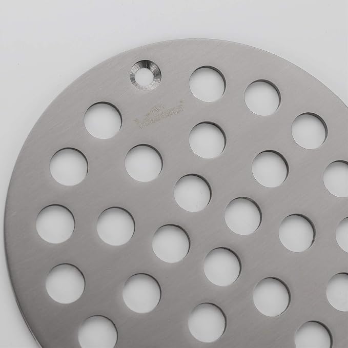 4-Inch Screw-in Shower Drainer Cover Replacement Floor Strainer Floor Drain - Image 4