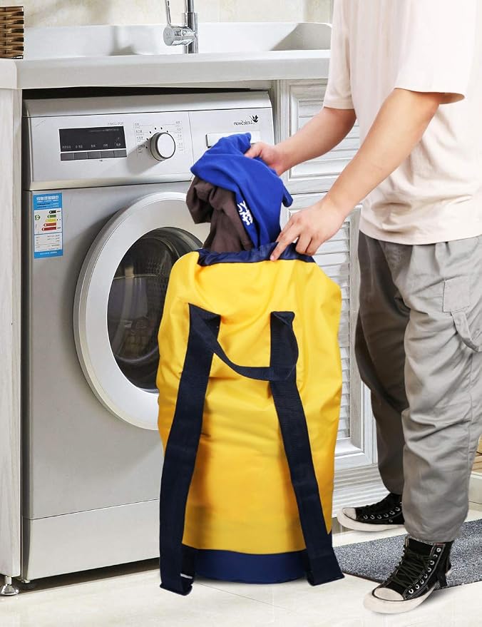Dalykate Backpack Laundry Bag, Laundry Backpack - Image 7
