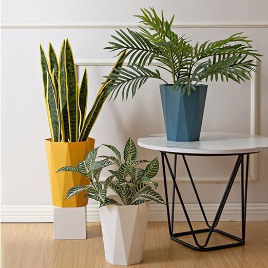 6pcs Trash Can Wastebasket Plastic 2.6 Gallon Garbage Can Container Rubbish - Image 6