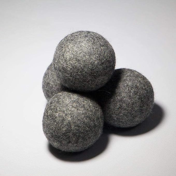 NATURAL THINGS Alpaca Wool Dryer Balls, Fabric Softener Balls, Anti Static - Image 4