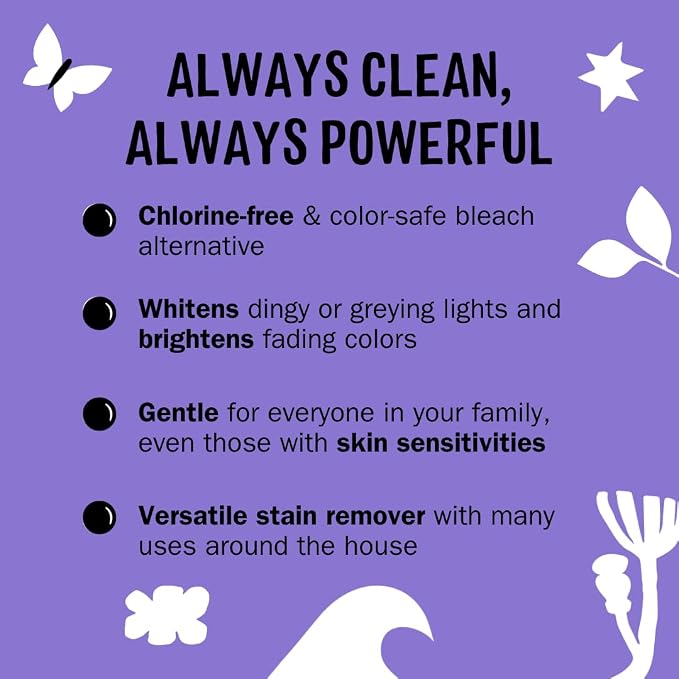 Molly's Suds Oxygen Whitener | Powerful Bleach Alternative, Chlorine Free & - Image 3