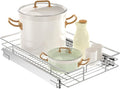LOVMOR Pull Out Cabinet Organizer 14"W x 21"D, Kitchen Cabinet Pull Out Shelves by LOVMOR