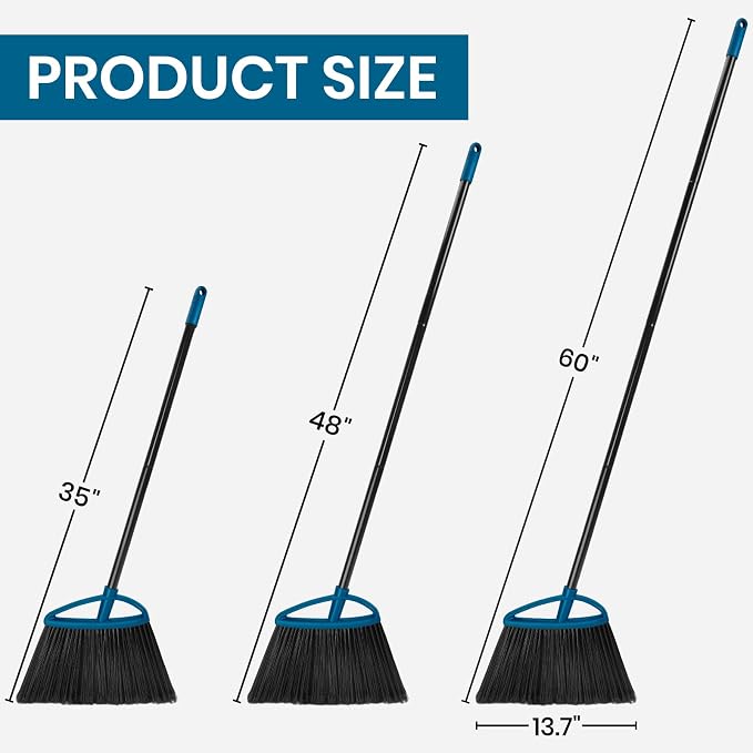 MAVRIZ Outdoor Broom Heavy Duty Angle Broom - Image 7