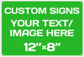 Repaly Personalized signs, Aluminum Weatherproof Metal Sign Multiple Sizes by Repaly