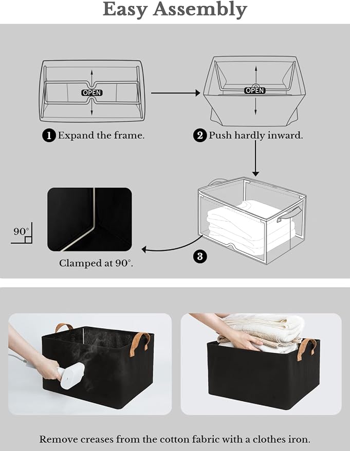 StorageWorks Storage Bins, Fabric Storage Bins - Image 5