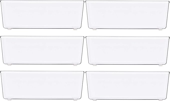 Simple Houseware Clear Drawer Organizer - Image 2