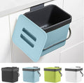 Compost Bin Kitchen, LALASTAR 7L Wall-Mounted Under Sink Small Garbage Can by LALASTAR