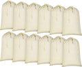 12 Pieces 28" x 36" Canvas Laundry Bags Bulk Large Cotton Laundry by Remagr