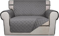 PureFit Reversible Quilted Sofa Cover, Water Resistant Slipcover Furniture by PureFit