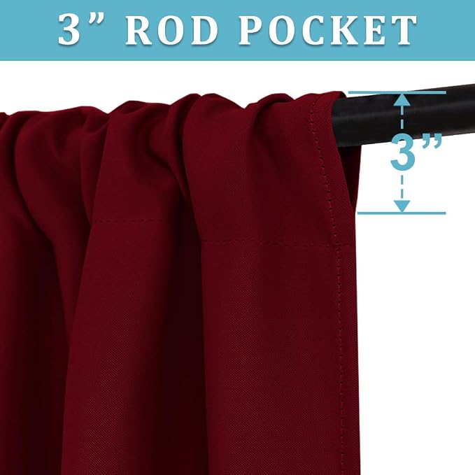 RYB HOME Bathroom Window Curtains - Image 2