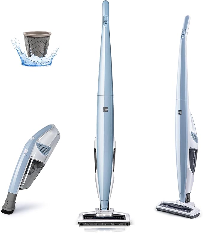 Kenmore DS1020 16V Cordless Stick Vacuum Lightweight 2-in-1 Handheld, LED by Kenmore