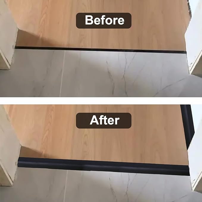 Floor/Door Flat Transition Strip & Self Adhesive Floor Vinyl Floor Edge Trim - Image 8