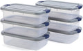 Rubbermaid Roughneck Clear 31 Qt/ 7.75 Gal Storage Containers, Visible Base by Rubbermaid