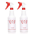 Plastic Spray Bottle 2 Pack, 32 Oz, All-Purpose Heavy Duty Spraying Bottles by Uineko