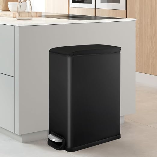 Arlopu 13.2 Gal Slim Kitchen Trash Can - Image 8