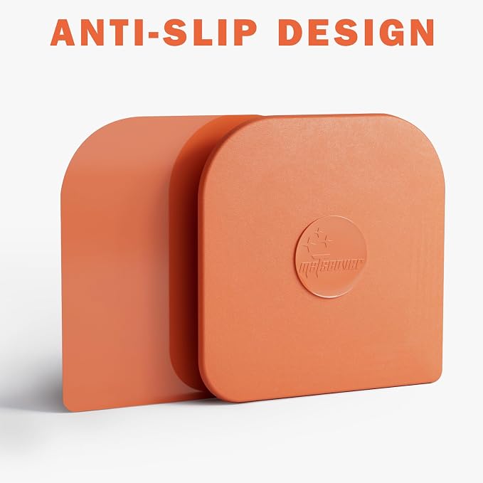 Pan Scraper, Non Scratch for Cast Iron, Pot and Pan Cleaning, Sturdy Scraper - Image 2
