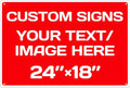 Personalized Aluminum Weatherproof Metal Signs by Repaly