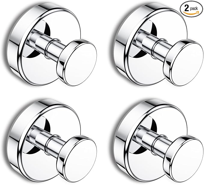 Suction Cup Hooks for Shower, Removable Towel Hooks for Bathroom Window Glass by Bntuk