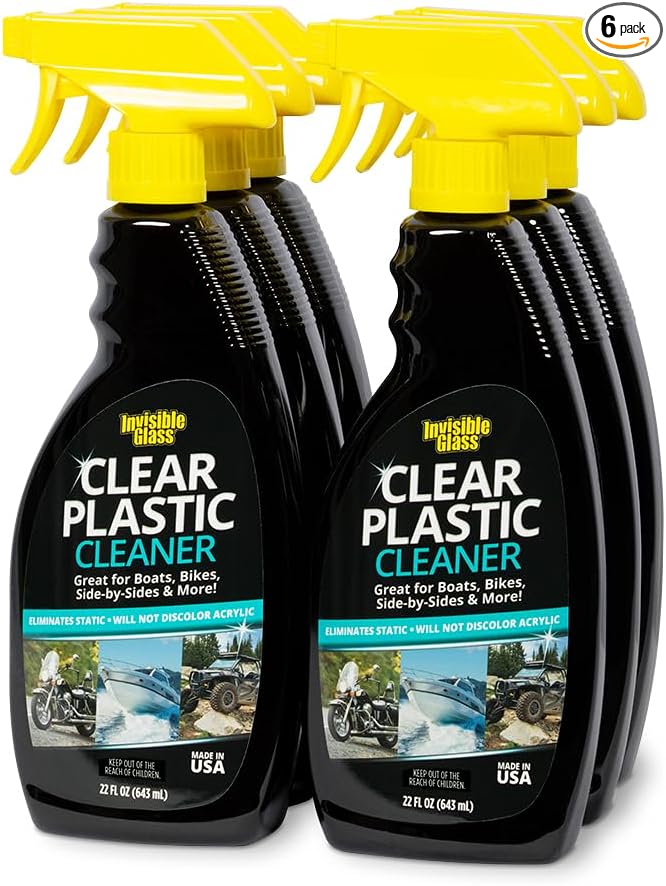 Invisible Glass 92084-6PK Clear Plastic Cleaner by InvisibleGlass