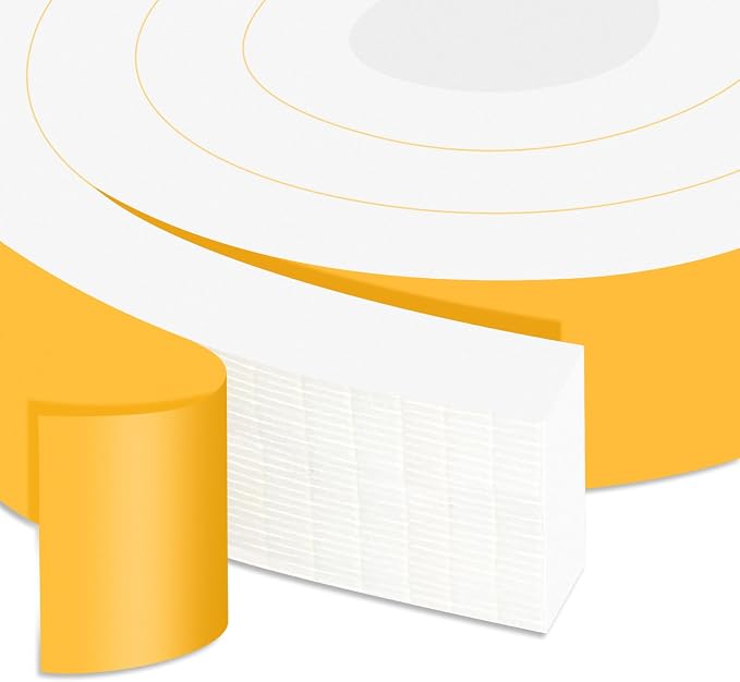 Weather Stripping Door Seal Strip, Adhesive Foam Insulation Tape by Trisiki