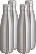 VEGOND 17oz Stainless Steel Water Bottles Bulk, Reusable Metal Sports Water by VEGOND