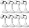 8 Pcs Magnetic Door Stoppers Stainless Steel Door Stops Magnetic Catch Holder by Shimeyao