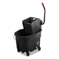 Rubbermaid Commercial Products WaveBrake 35 QT Side-Press Mop Bucket and by RubbermaidCommercialProducts