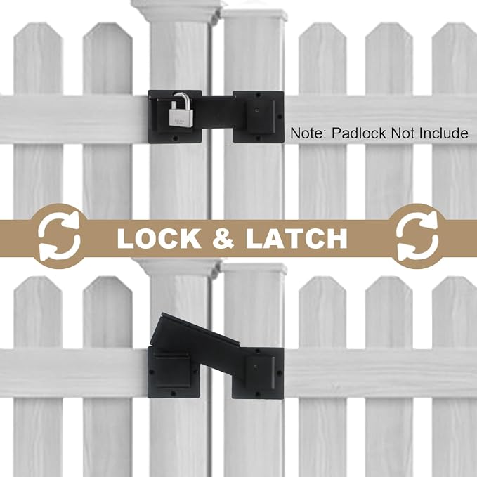 7.5'' Flip Gate Latch Lock - Image 2
