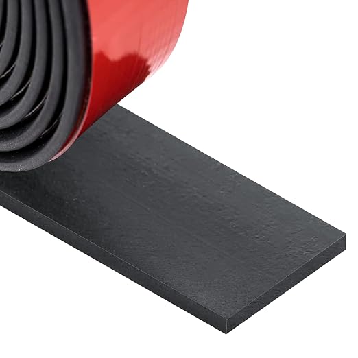 Adhesive Rubber Strips Neoprene Rubber Sheets, Rolls & Strips by Kikerike