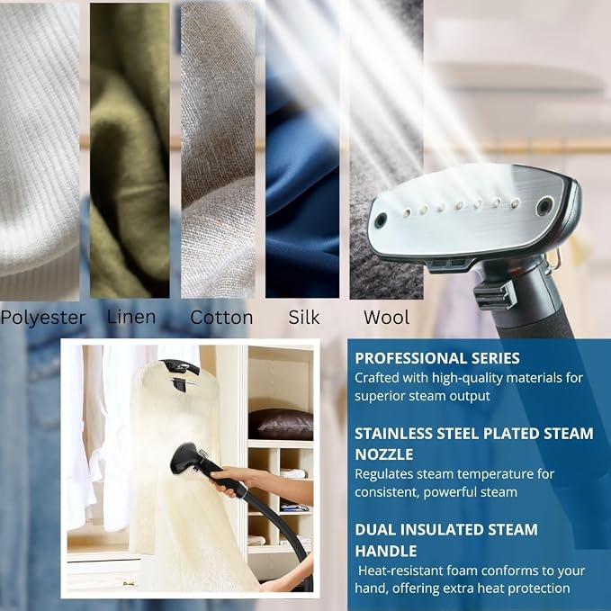 SALAV® Professional Garment Steamer - Image 7