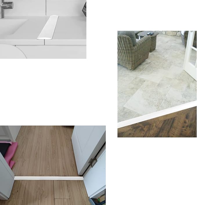 Floor Transition Strip & Self Adhesive Floor Vinyl Floor Edge Trim Laminate - Image 4
