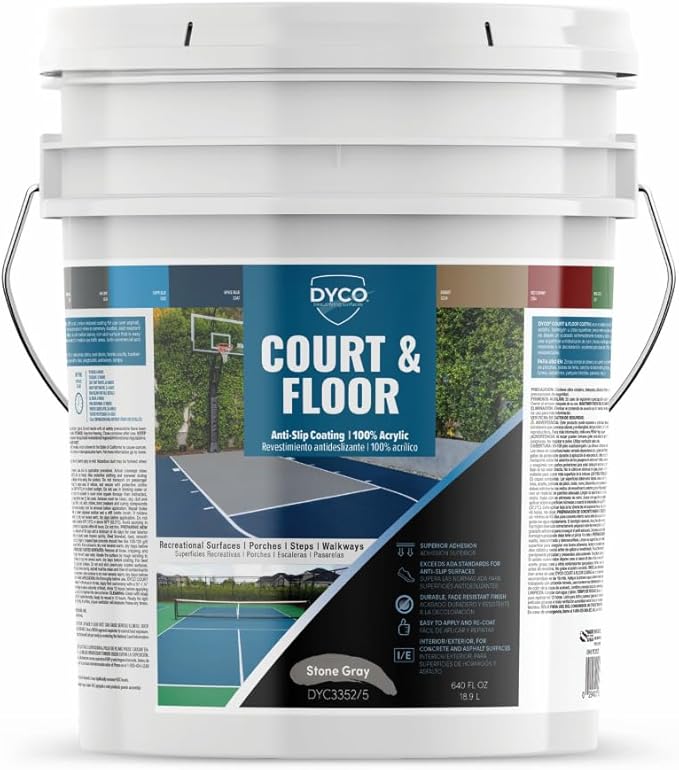 DYCO Court & Floor Anti-Slip Coating by Unknown