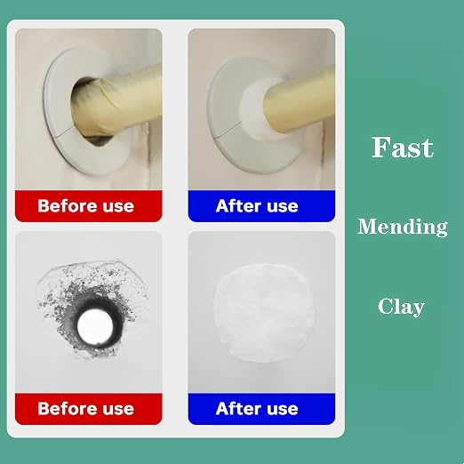 Pack of 50 White Seal Putty Waterproof Duct Seal Repair Sealing Clay, Quick - Image 5