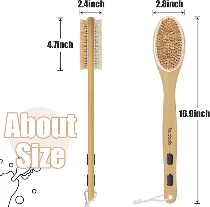Back Scrubber for Shower, Bath Brush - Image 2