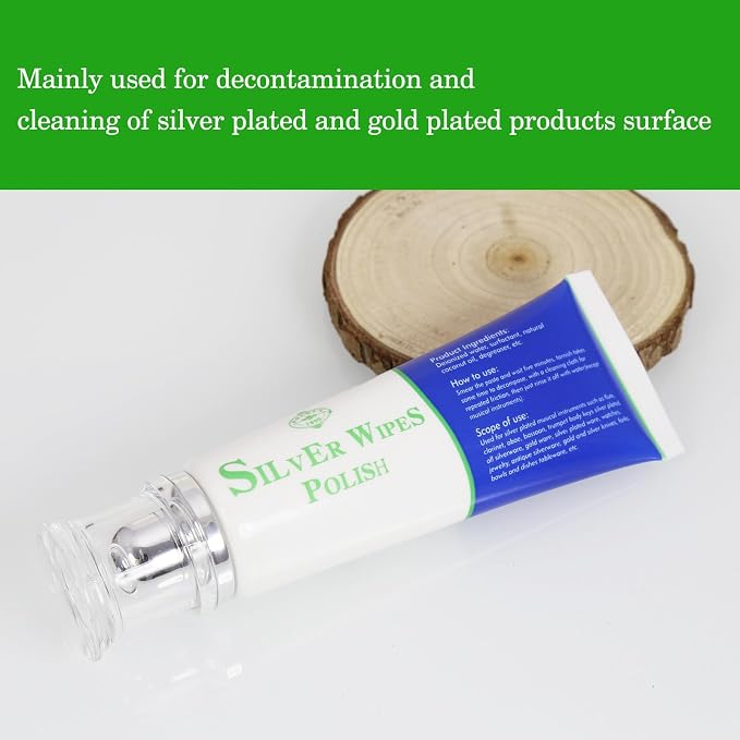Silver Wipe Polish Cleaner Removes Surface Oxidation Tarnish from Sterling - Image 5