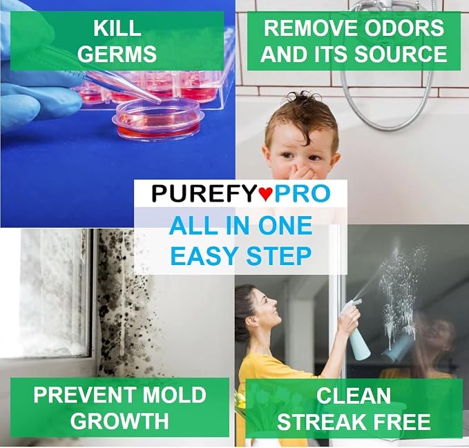 Purefypro Disinfectant Airesol Spray Kills 99.9999% Norovirus, Monkeypox Virus - Image 3